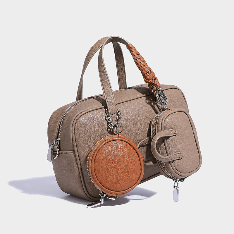 2024 Herbst-Winter Vintage Boston Bag