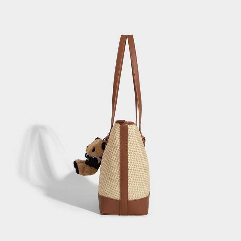 Just Leather Classical Tote Bag