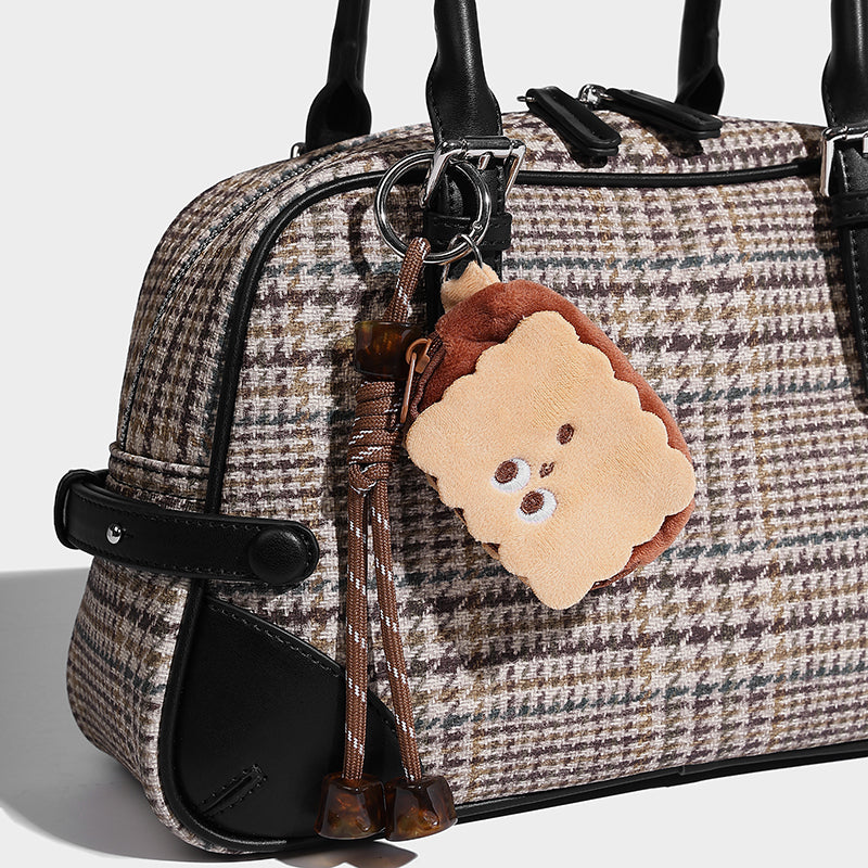 Amerikanische Vintage Boston Single-Shoulder-Tasche