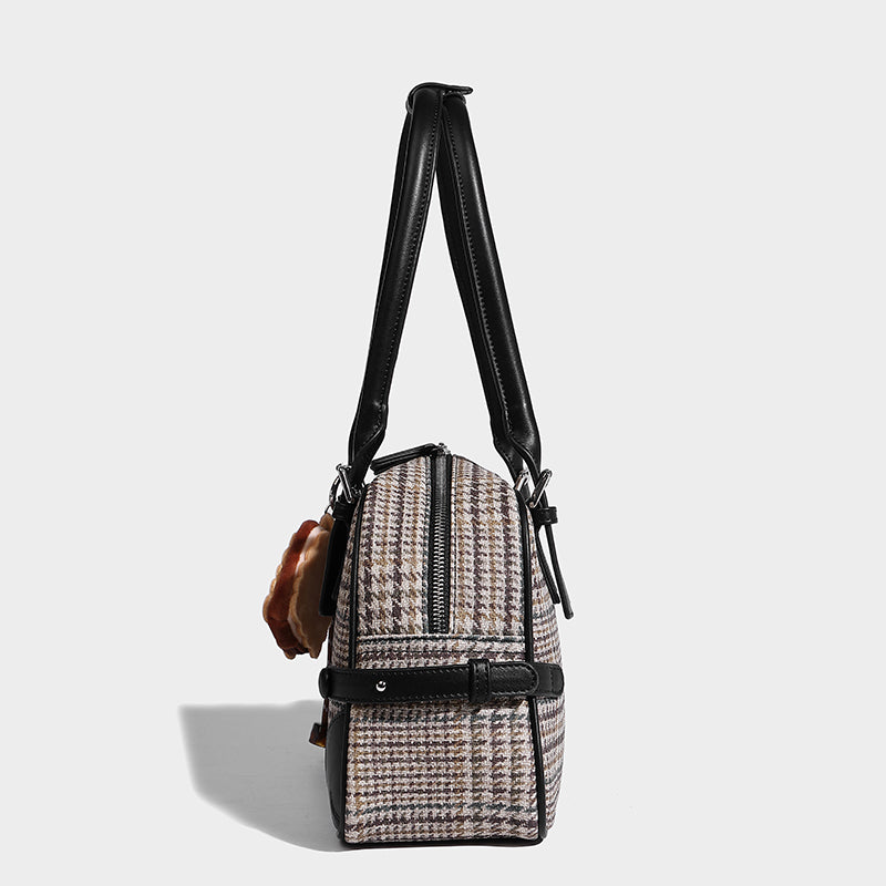 Amerikanische Vintage Boston Single-Shoulder-Tasche