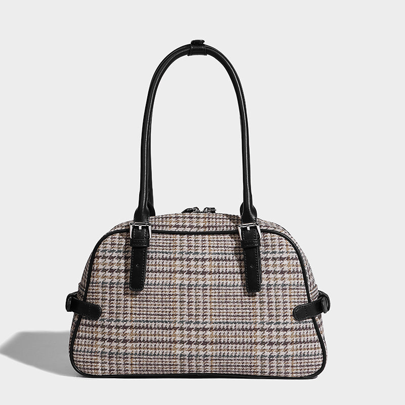Amerikanische Vintage Boston Single-Shoulder-Tasche
