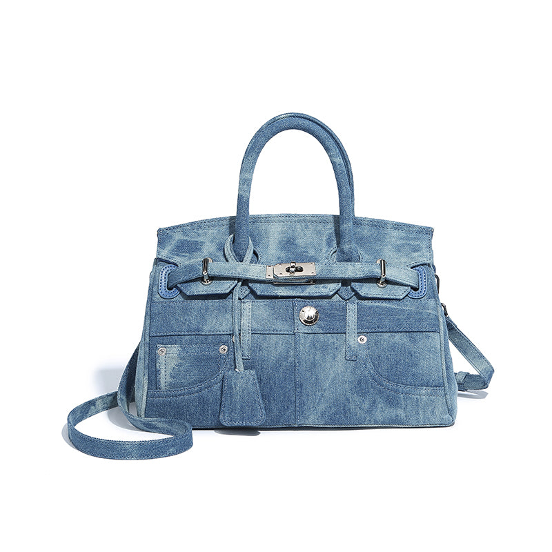 Denim Crossbody Bag