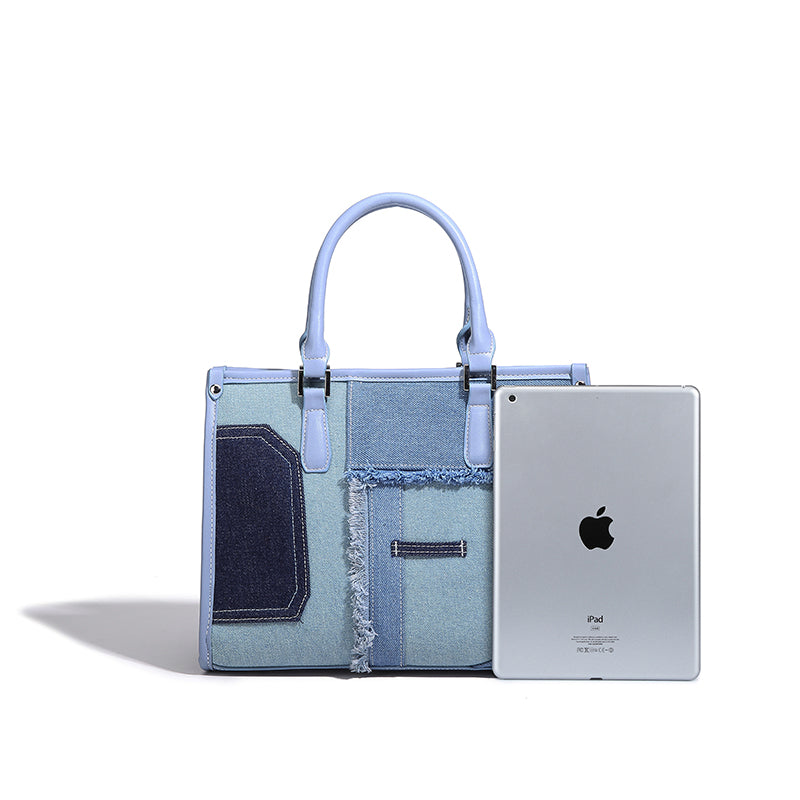2026 Contrast Color Handbag Crossbody Bag