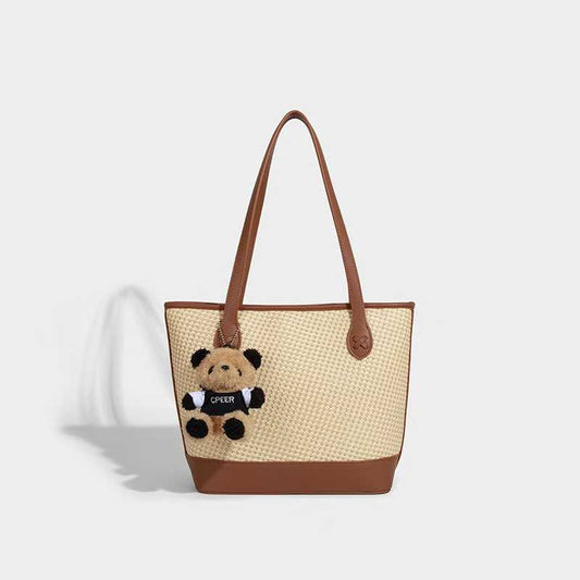 Just Leather Classical Tote Bag