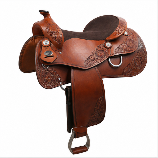 Deluxe Handmade Equestrian Saddle