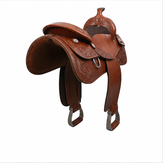 Deluxe Handmade Equestrian Saddle