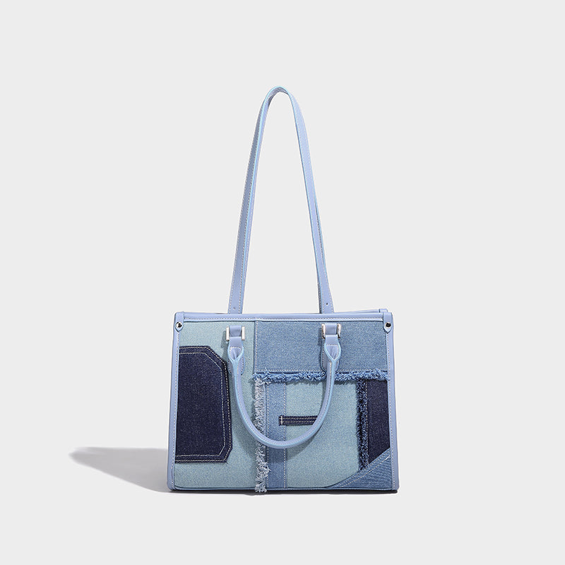 2026 Contrast Color Handbag Crossbody Bag