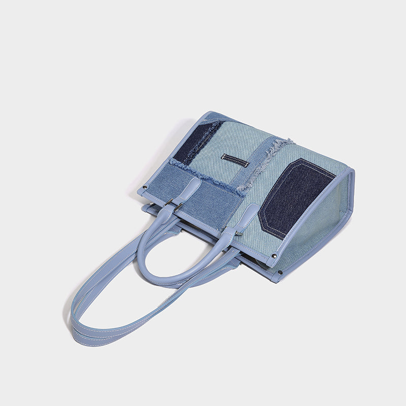 2026 Contrast Color Handbag Crossbody Bag