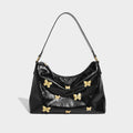 Vintage Bow Leather Tote Bag