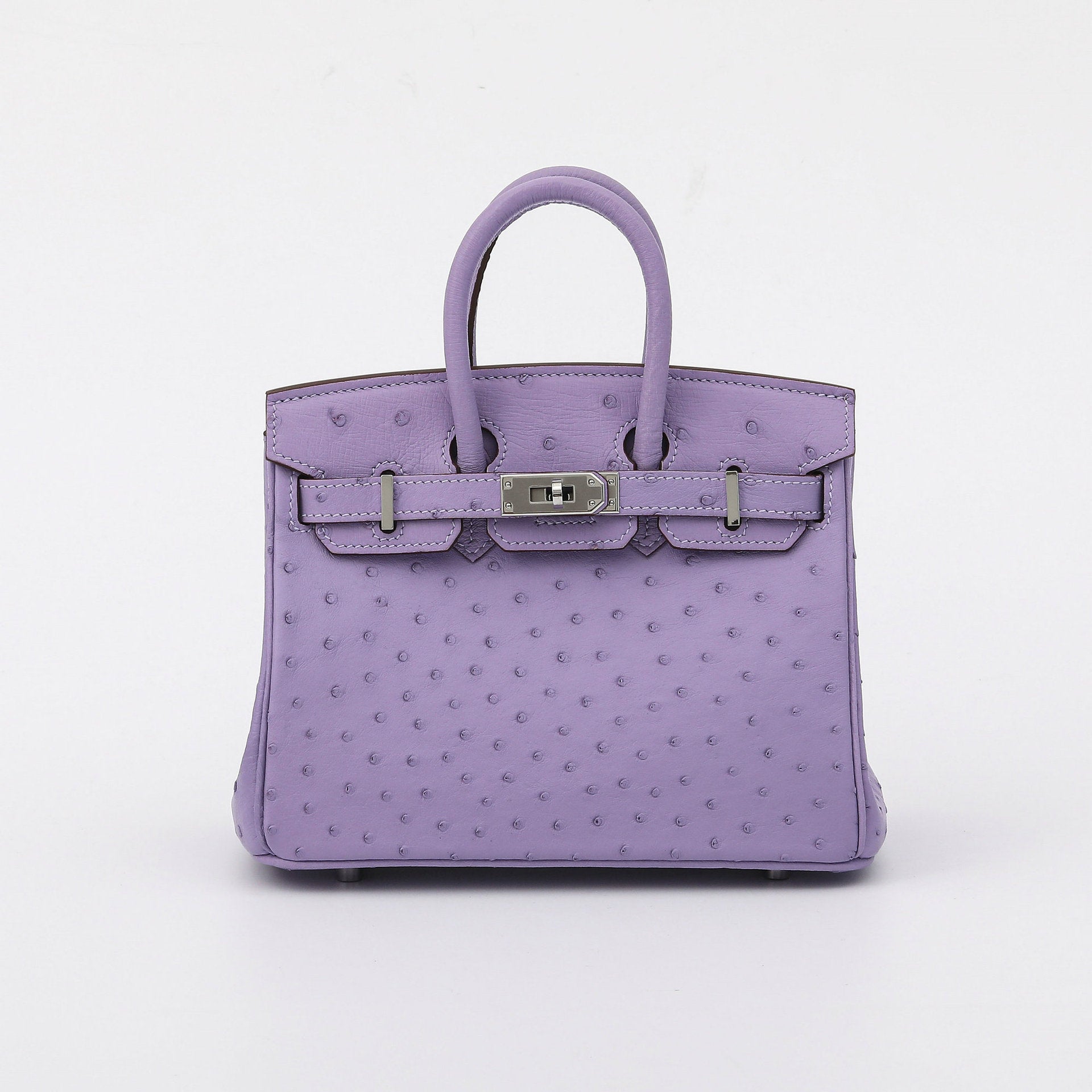 Customized Ostrich Skin Handmade Rare Leather Handbags