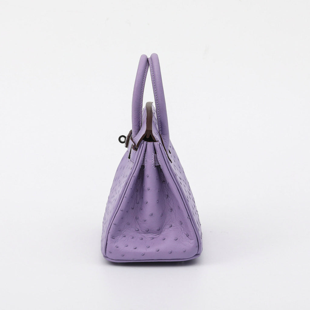 Customized Ostrich Skin Handmade Rare Leather Handbags