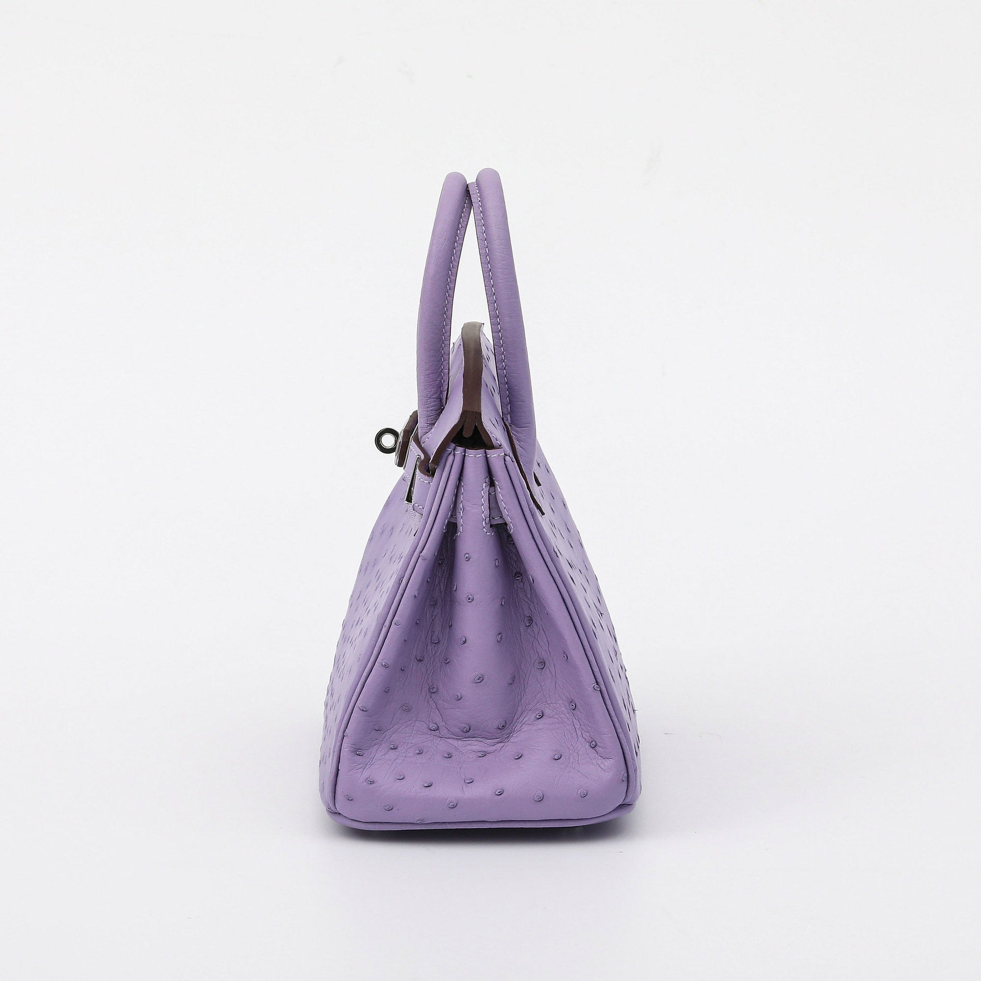 Customized Ostrich Skin Handmade Rare Leather Handbags