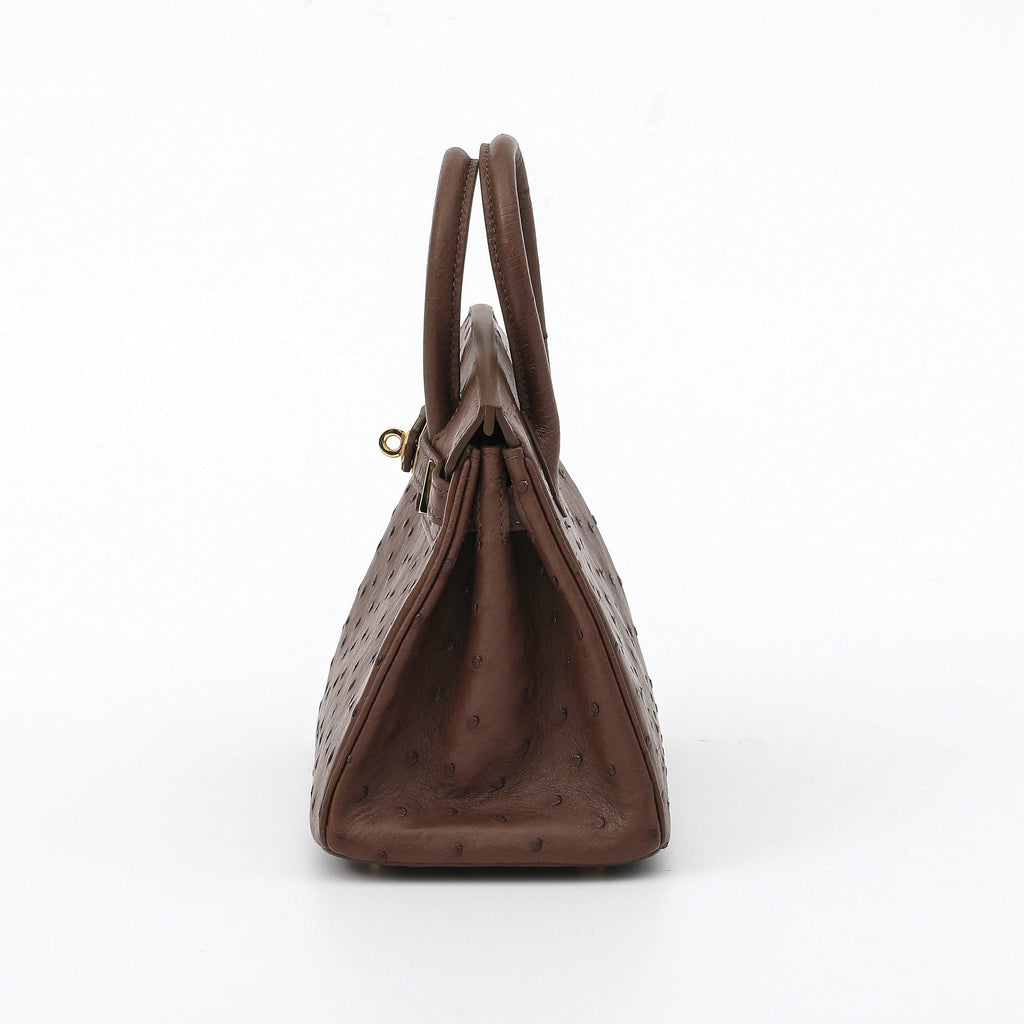 Customized Ostrich Skin Handmade Rare Leather Handbags
