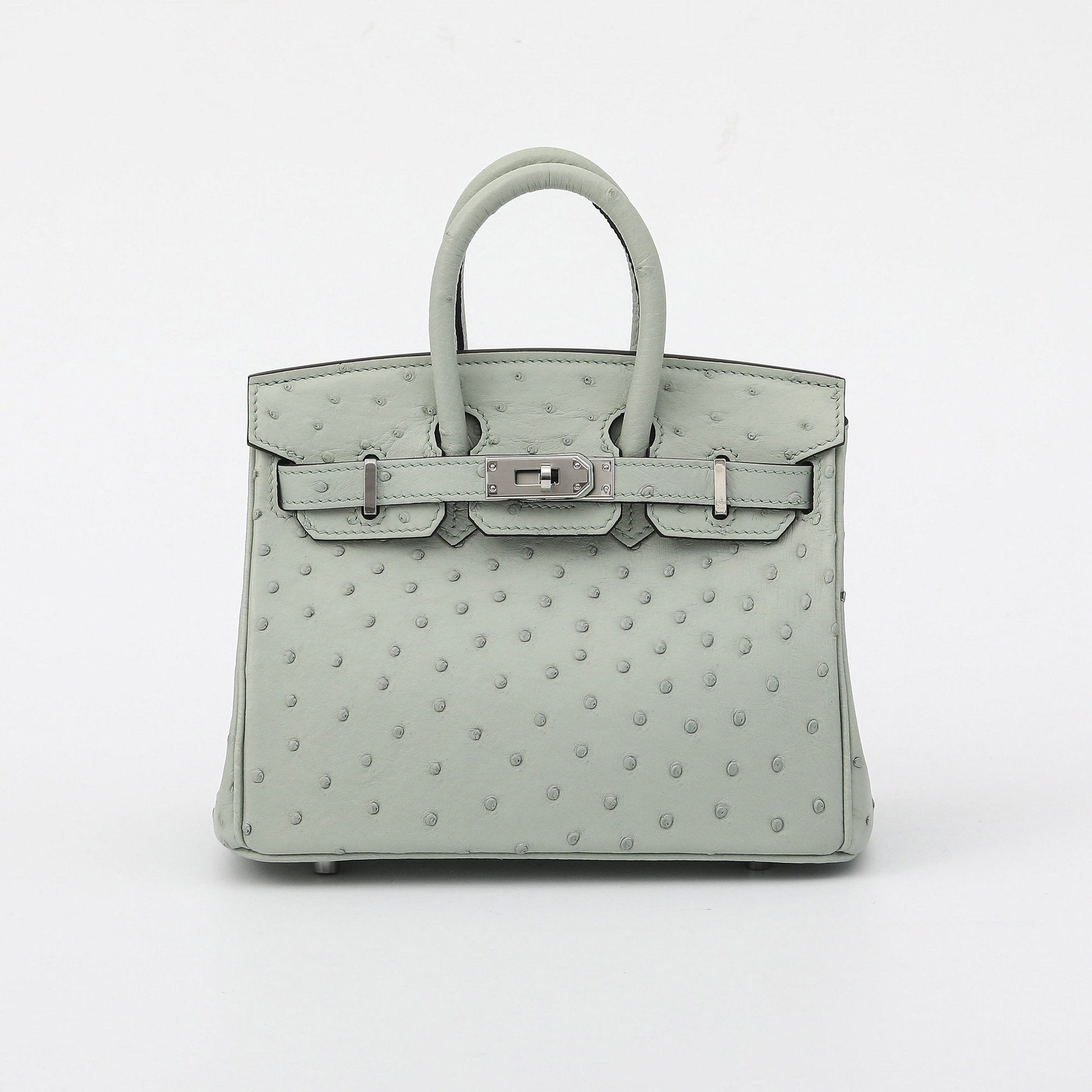 Customized Ostrich Skin Handmade Rare Leather Handbags
