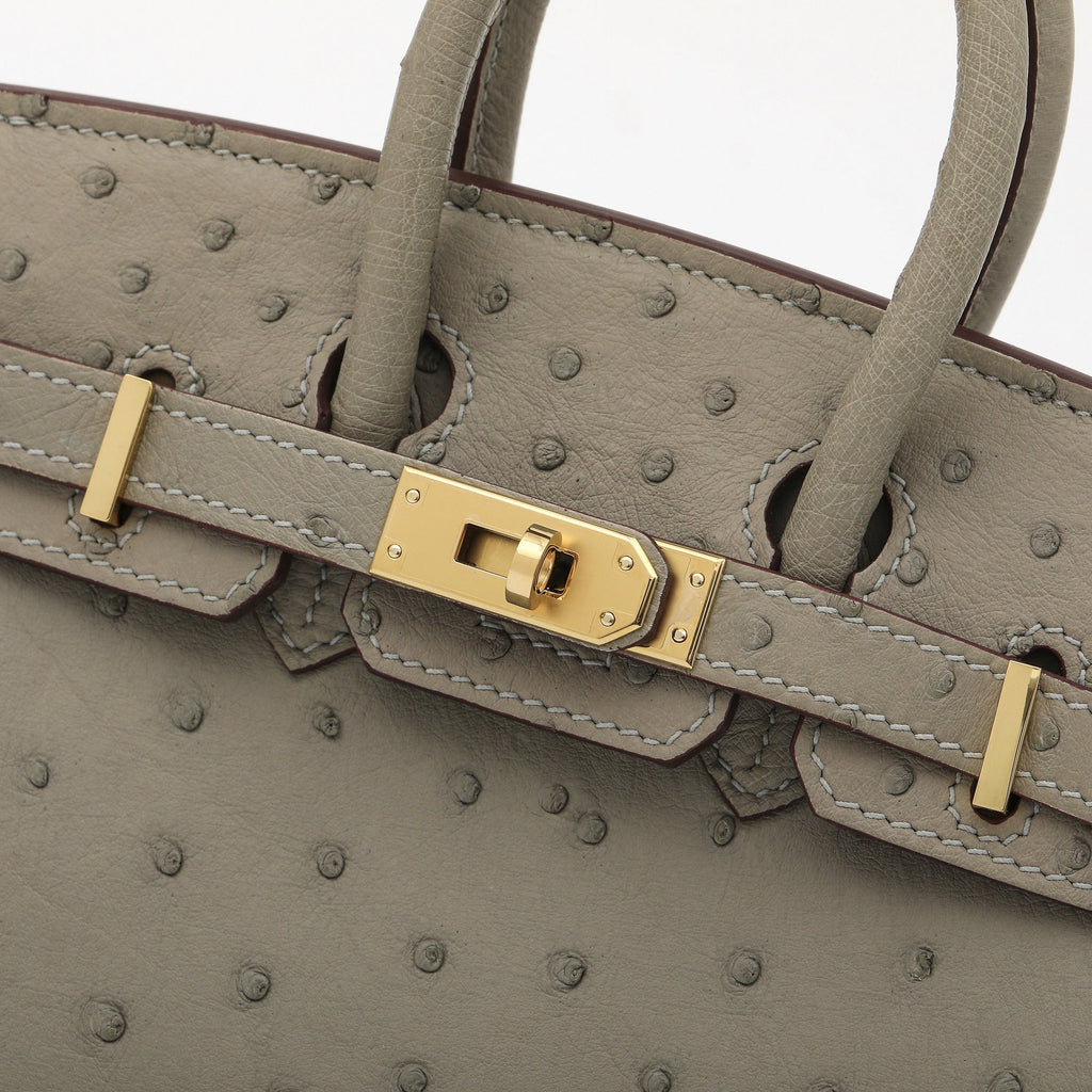 Customized Ostrich Skin Handmade Rare Leather Handbags