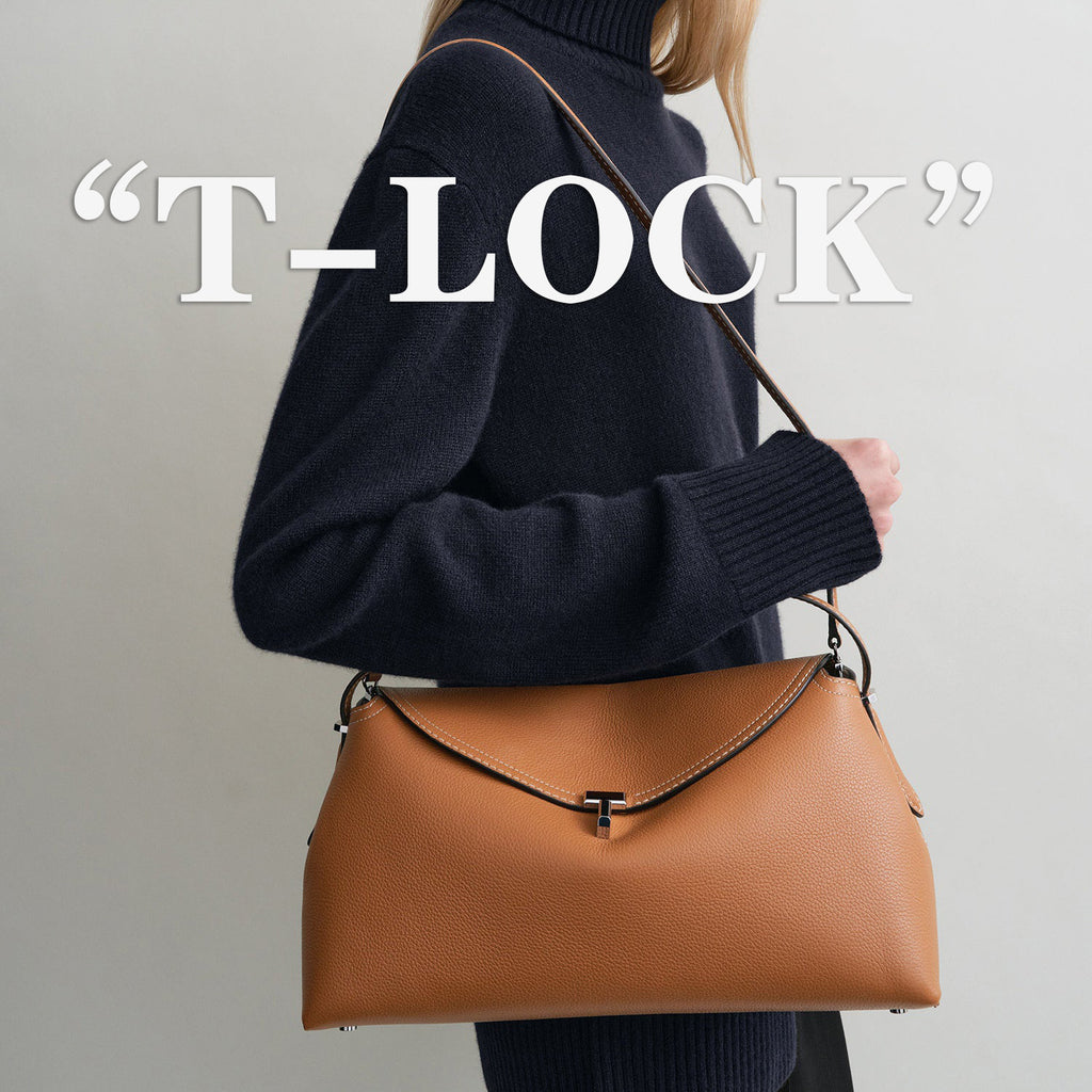 T-Lock Niche Pillow Leather Bag