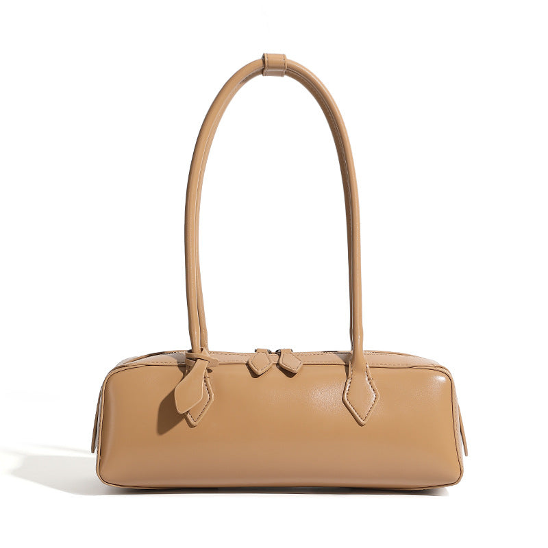 2025 Winter Leather Baguette Bag