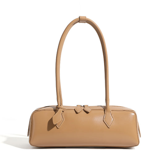 2025 Winter Leather Baguette Bag