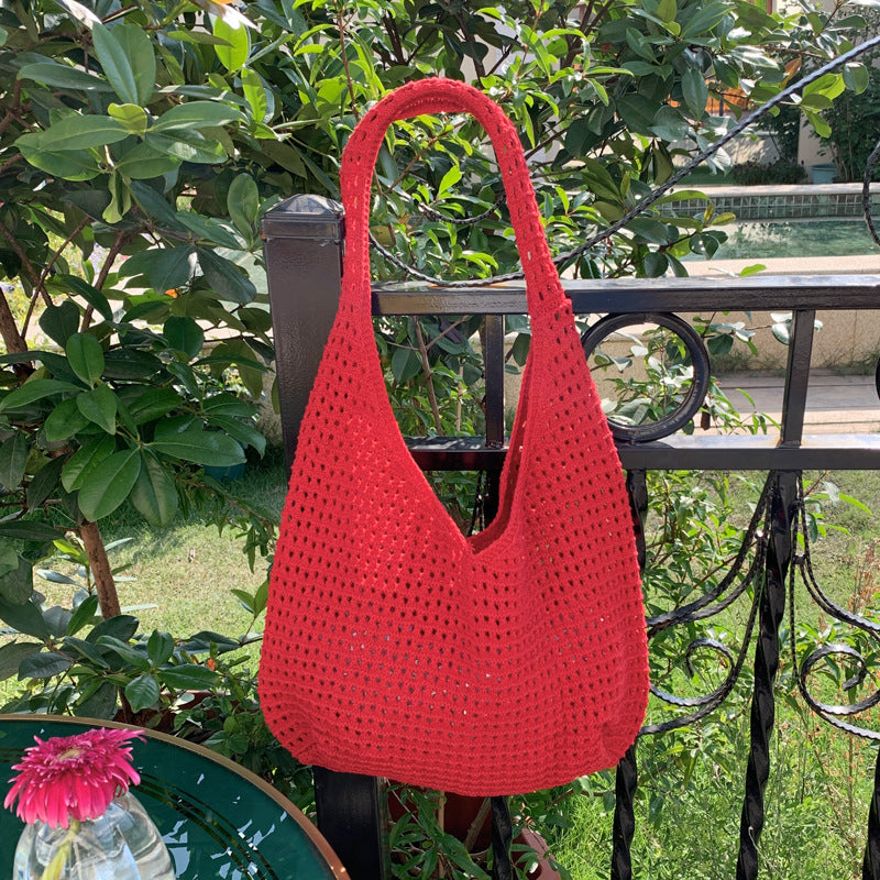 Vacation Series Fashion Summer Soft Straw Bag