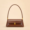 2026 Niche Leather Baguette Bag