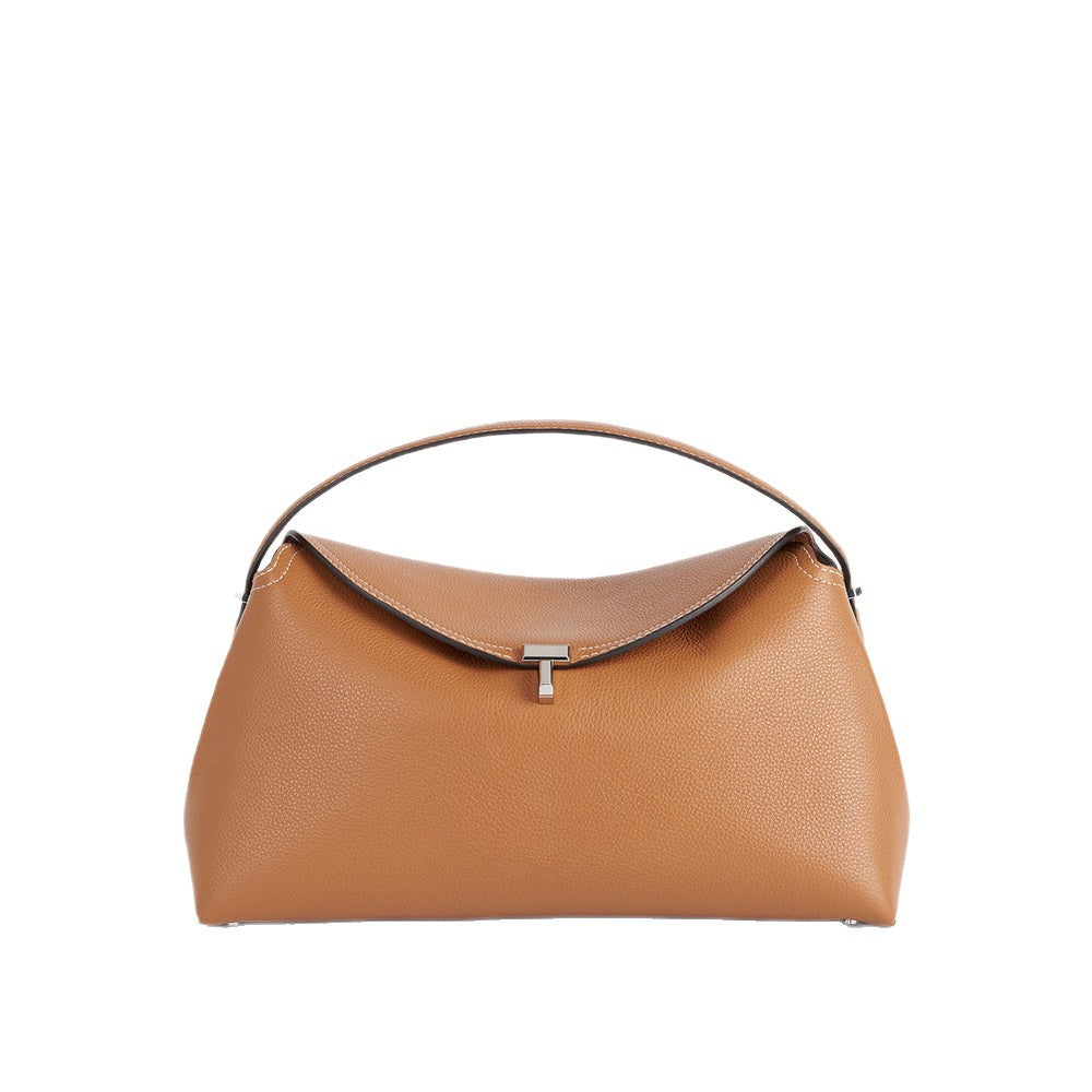 T-Lock Niche Pillow Leather Bag