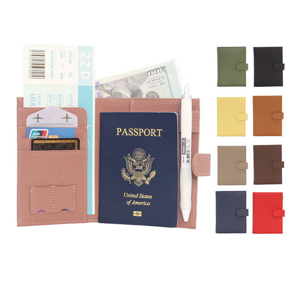 Full Grain Leather Passport Wallet