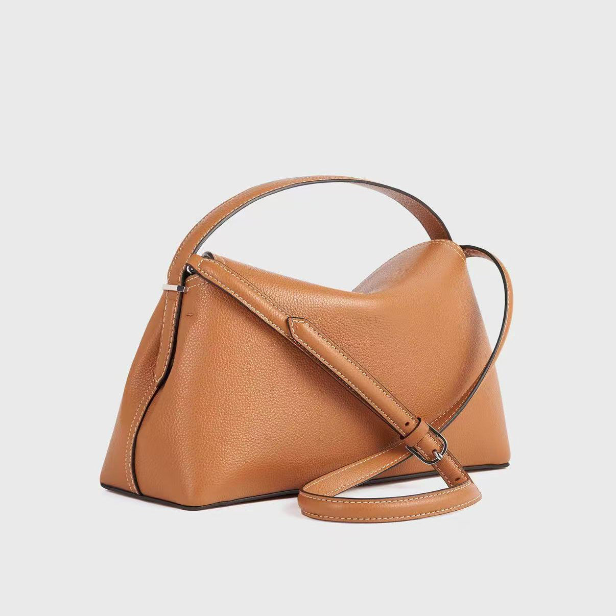 T-Lock Niche Pillow Leather Bag