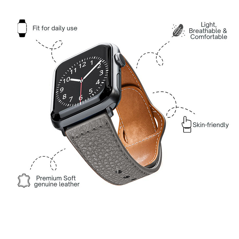 iWatch leather band top-grain Leather Watchband