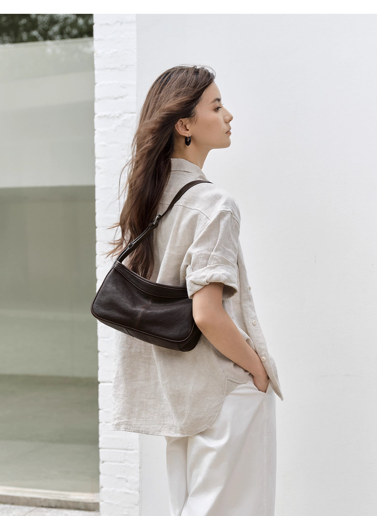 2026 New Spring Series Underarm Leather Bag