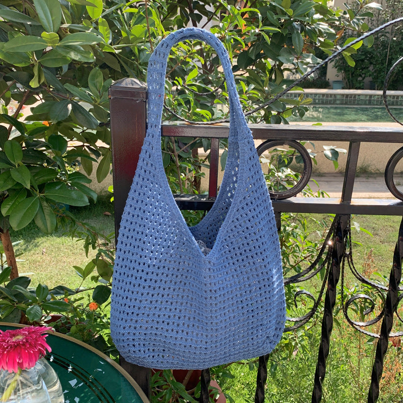 Vacation Series Fashion Summer Soft Straw Bag