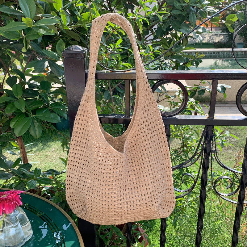 Vacation Series Fashion Summer Soft Straw Bag
