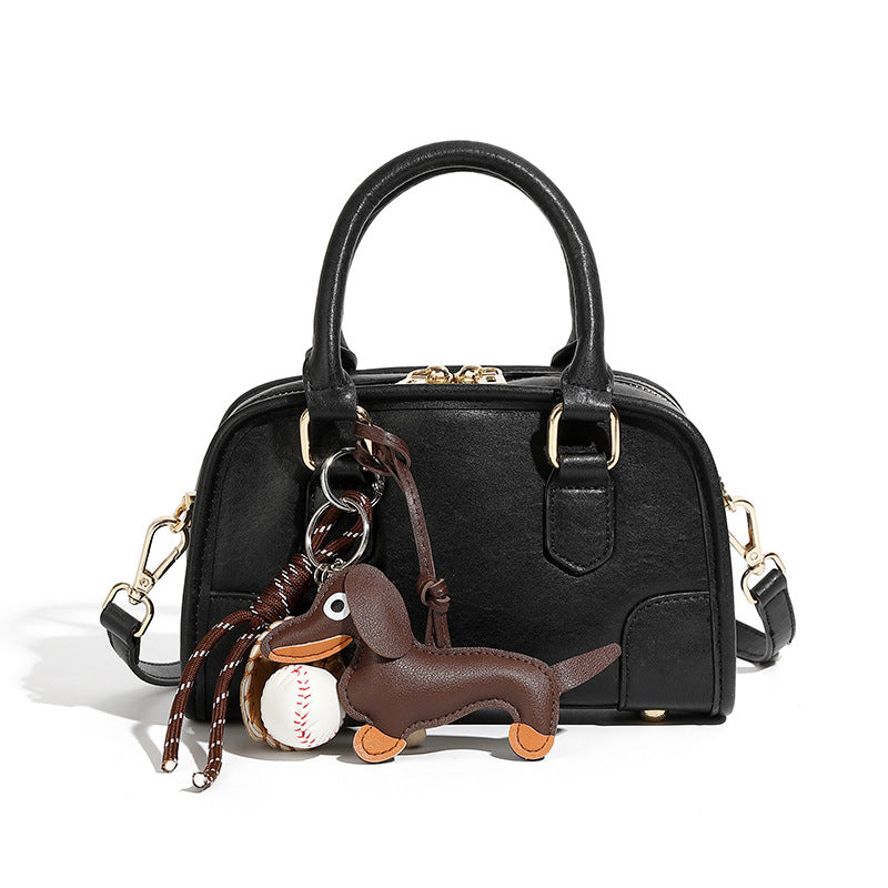 2025 Classic Leather Boston Bag