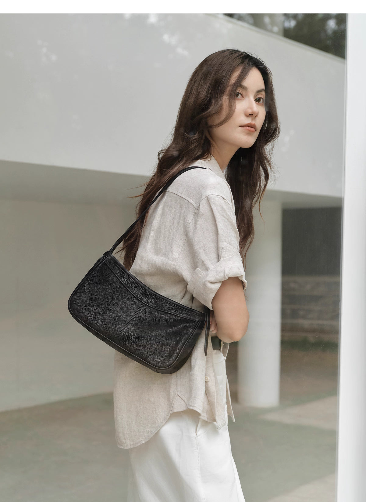 2026 New Spring Series Underarm Leather Bag