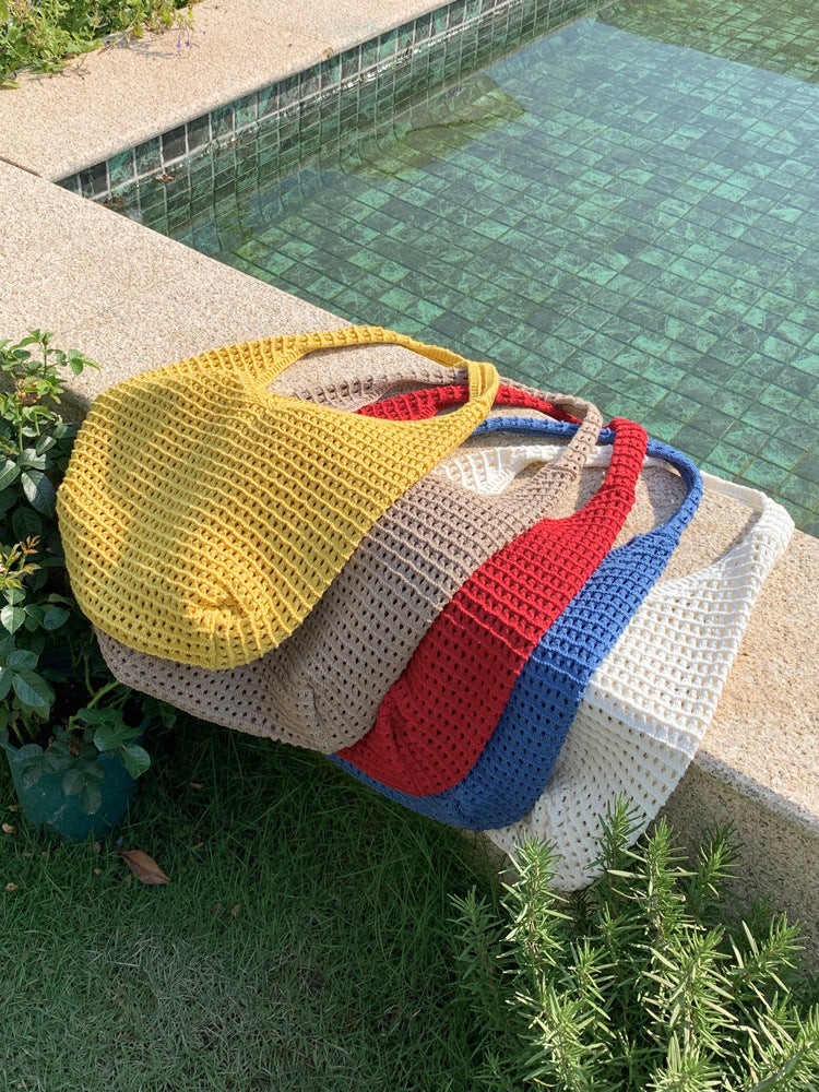 Vacation Series Fashion Summer Soft Straw Bag