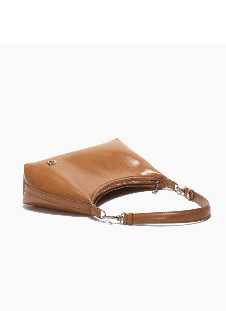 2026 Oil Wax Leather Vintage Tote Handbag