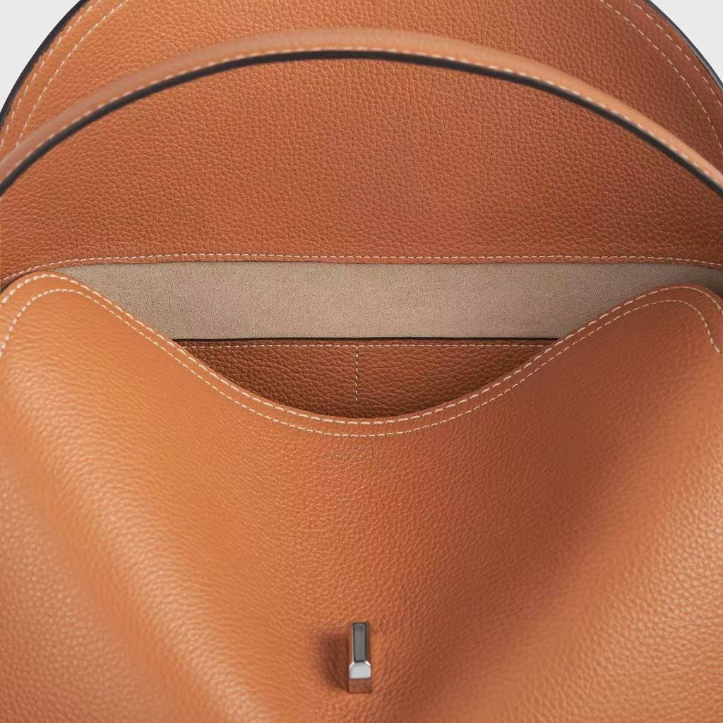T-Lock Niche Pillow Leather Bag