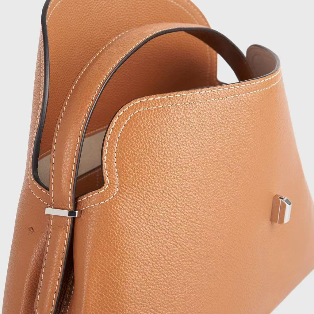 T-Lock Niche Pillow Leather Bag