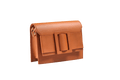 Square Buckle Leather Crossbody Bag